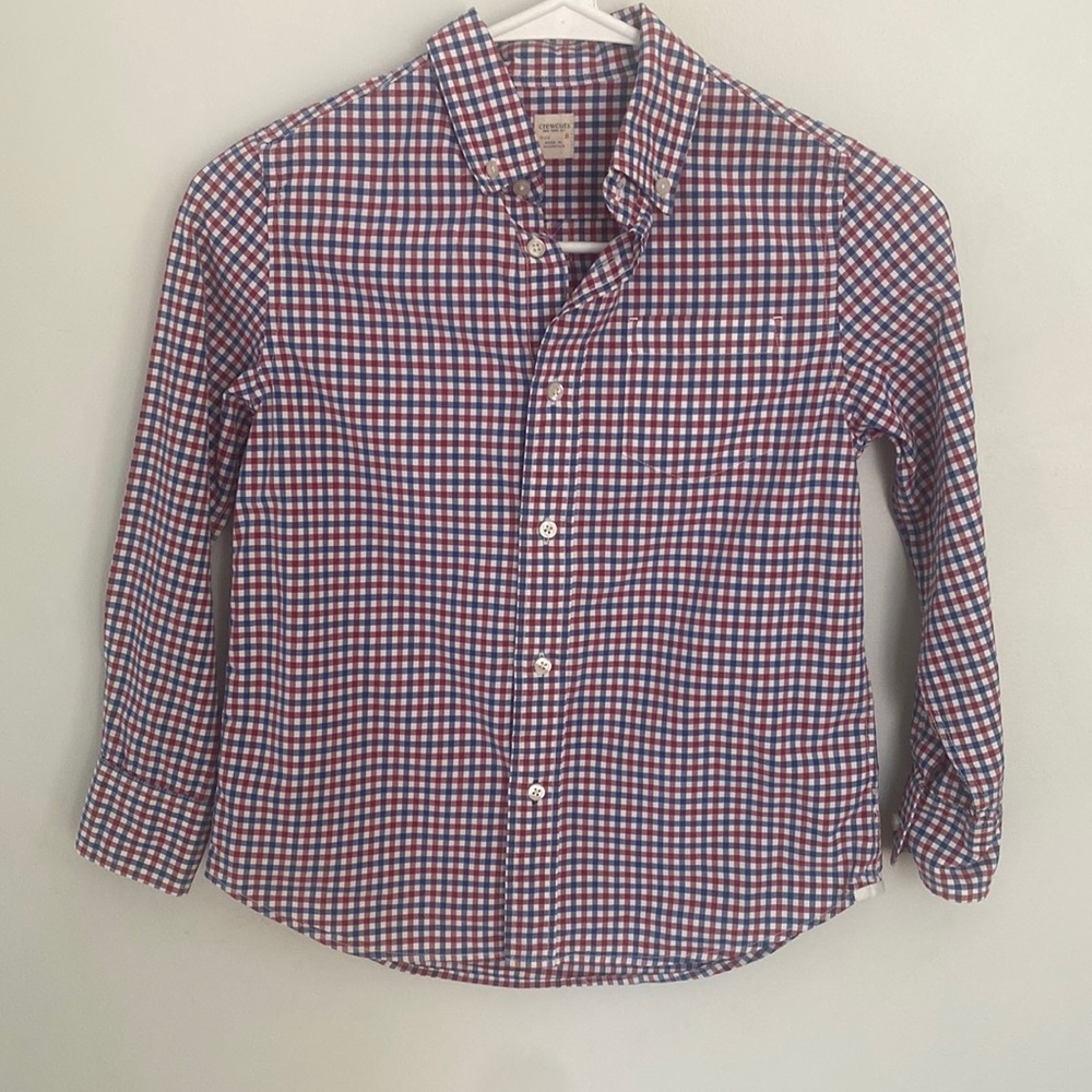 Crewcuts Button Down Shirt Size 8